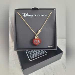 Disney x Coach Poison Apple Necklace